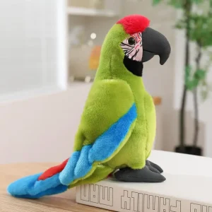 Djurfigurer gosedjur, Tropical bird design och mjuk 19 Djurfigurer gosedjur, Tropical bird design och mjuk