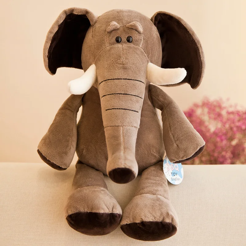 Hund gosedjur i kawaii-stil med djungeldjur som lejon, elefant, tiger, räv, apa och hjort 7 Hund gosedjur i kawaii-stil med djungeldjur som lejon, elefant, tiger, räv, apa och hjort - Bild 7