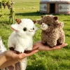Fluffigt fårgosedjur som nyckelring i liten väskform med Xinjiang-design, 15–22 cm 12 Fluffigt fårgosedjur som nyckelring i liten väskform med Xinjiang-design, 15–22 cm
