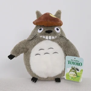Totoro gosedjur från Studio Ghibli, söt dekorativ kudde i tecknad stil, 17–48 cm