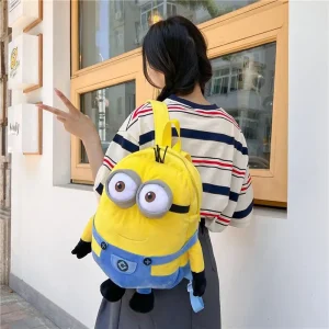 Minionsryggsäck med söt kawaiistil och tecknat animeutseende för skola och förvaring 10 Minionsryggsäck med söt kawaiistil och tecknat animeutseende för skola och förvaring