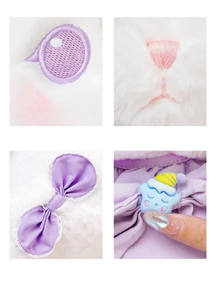 Japanskinspirerat kawaii kanin gosedjur i Lolita-stil, med björnvariant för barn 5 Japanskinspirerat kawaii kanin gosedjur i Lolita-stil, med björnvariant för barn - Bild 5