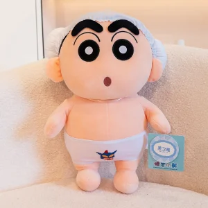 Roligt Crayon Shin Chan gosedjur i tecknad animefigur med badmössa och underkläder 13 Roligt Crayon Shin Chan gosedjur i tecknad animefigur med badmössa och underkläder