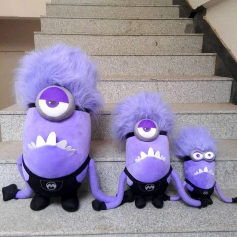 Despicable Me gosedjur, lila och mjuk kawaii-figur med rolig design för barn och present 2 Despicable Me gosedjur, lila och mjuk kawaii-figur med rolig design för barn och present - Bild 2