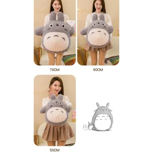 Totoro gosedjur som plyschkudde och kramkudde i tecknad anime-stil, 50–70 cm 12 Totoro gosedjur som plyschkudde och kramkudde i tecknad anime-stil, 50–70 cm