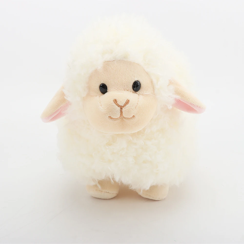 Får och lamm gosedjur i dockform med gulligt Alpaca-motiv och mjuk design, 20 cm 2 Får och lamm gosedjur i dockform med gulligt Alpaca-motiv och mjuk design, 20 cm - Bild 2