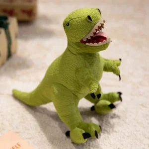 Dinosaurie gosedjur som plyschkudde, Green och Comfortable