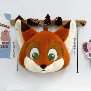 Söt kawaii-ryggsäck i räv- eller kaninform, trendig slingväska för staden och som present 12 Söt kawaii-ryggsäck i räv- eller kaninform, trendig slingväska för staden och som present