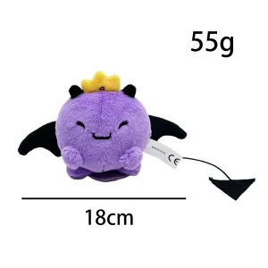 Wemmbu gosedjur i lila från Unstable, söt animefigur för samling och rumsdekoration, 18 cm 14 Wemmbu gosedjur i lila från Unstable, söt animefigur för samling och rumsdekoration, 18 cm