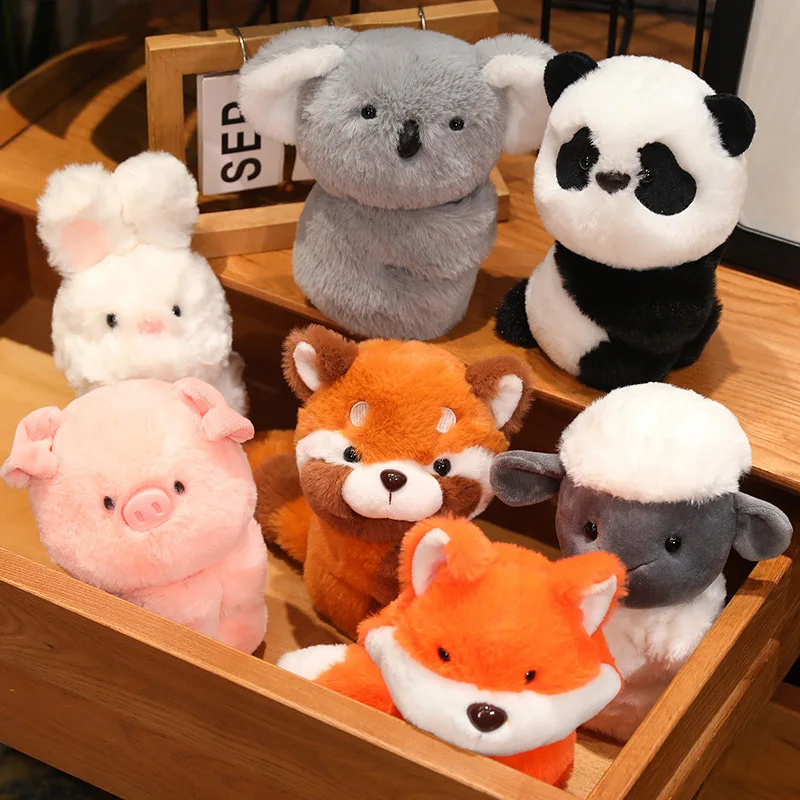 Kanin koala gosedjur, mjukt djurarmband med panda, räv och fler söta motiv för barn 2 Kanin koala gosedjur, mjukt djurarmband med panda, räv och fler söta motiv för barn - Bild 2