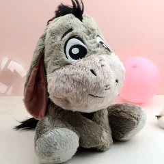 Eeyore gosedjur, fluffig figur i tecknad stil från My Friends Tigger and Pooh, 26 cm