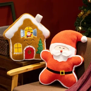 Djurfigurer som nyckelring, Christmas tree och House, hängande dekoration santa claus