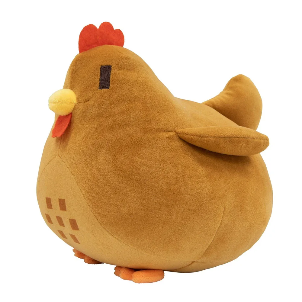 Tecknat kyckling gosedjur från Stardew Valley, mjukt utformat som kudde, 20 cm 9 Tecknat kyckling gosedjur från Stardew Valley, mjukt utformat som kudde, 20 cm - Bild 9