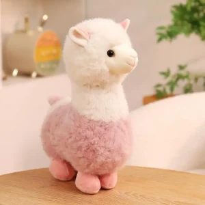 Alpaca gosedjur som mjuk kramkudde, soffkudde i kawaii-stil, plyschkudde, 30 cm