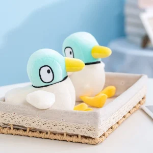 Alternative view of Sarah och Duck anka gosedjur med söt Lucky Duck-design som mjuk kudde för rumsdekor