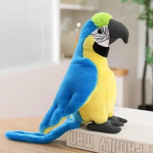 Djurfigurer gosedjur, Tropical bird design och mjuk 21 Djurfigurer gosedjur, Tropical bird design och mjuk