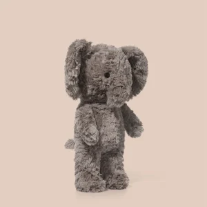 Elefant gosedjur som mjuk kawaii-inspirerad kudde, söt elefantunge på, 37 cm