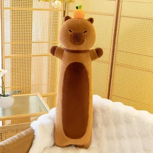 Kapybara gosedjur som en jättestor, lång kramkudde i kawaii-stil, 50–110 cm