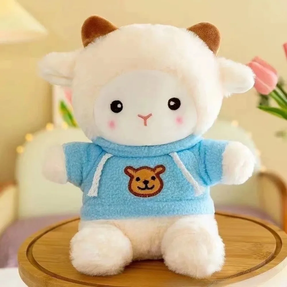 Kanin gosedjur som kramkudde med får, björn och alpacka i kawaii-stil med persikoblomma 10 Kanin gosedjur som kramkudde med får, björn och alpacka i kawaii-stil med persikoblomma - Bild 10