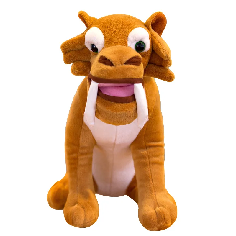 Disney Ice Age sabeltandad tiger gosedjur med mammut, ekorre och sengångare i gripdesign 5 Disney Ice Age sabeltandad tiger gosedjur med mammut, ekorre och sengångare i gripdesign - Bild 5