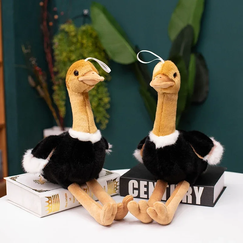 Naturtroget ostrich gosedjur som mjuk fågelkudde, söt present för barn, 40–50 cm 6 Naturtroget ostrich gosedjur som mjuk fågelkudde, söt present för barn, 40–50 cm - Bild 6