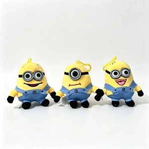 Minions tecknade figur som söt kawaii-nyckelring med hänge, liten present 15 Minions tecknade figur som söt kawaii-nyckelring med hänge, liten present