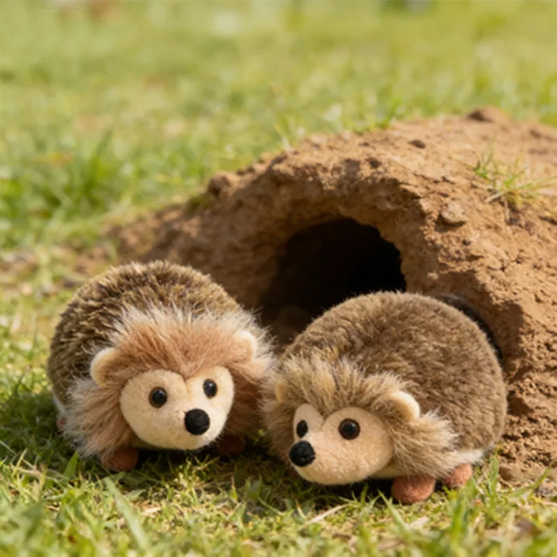 hedgehog gosedjur i söt och charmig stil, ett mjukt litet kramdjur på, 15 cm 4 hedgehog gosedjur i söt och charmig stil, ett mjukt litet kramdjur på, 15 cm - Bild 4