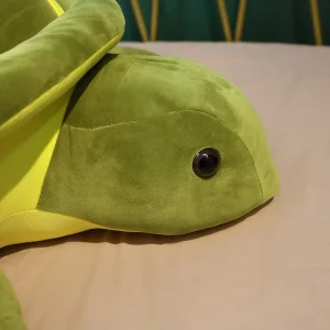Tortoise gosedjur i kawaii-stil, mjuk plyschkudde med sköldpaddsform, 35 cm