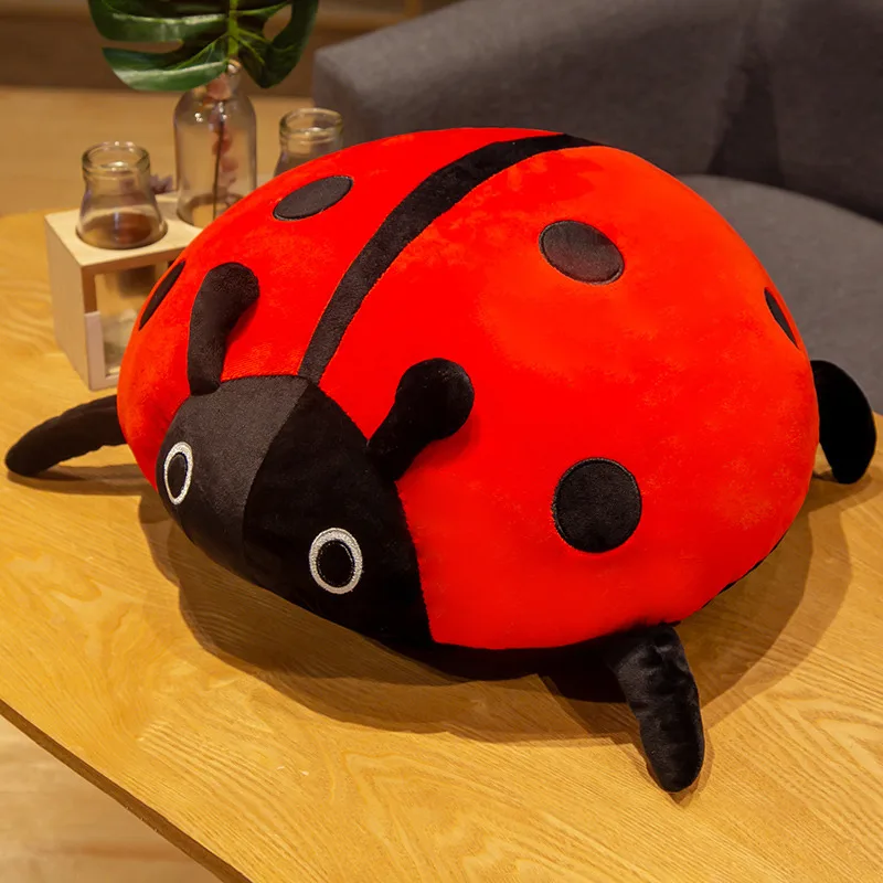 Sött och färgglatt Ladybug/ladybird insect gosedjur som mjuk kudde till flickor, 35–70 cm 8 Sött och färgglatt Ladybug/ladybird insect gosedjur som mjuk kudde till flickor, 35–70 cm - Bild 8