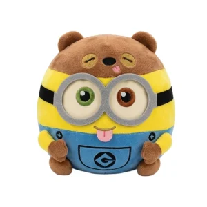 Vampyrklädd Minions-pumpabjörn i cosplaydesign, söt Halloweenprydnad för filmälskare 12 Vampyrklädd Minions-pumpabjörn i cosplaydesign, söt Halloweenprydnad för filmälskare