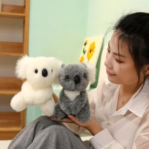 Koala gosedjur som björnkudde, Furry och mjuk, björn lurvig lovely