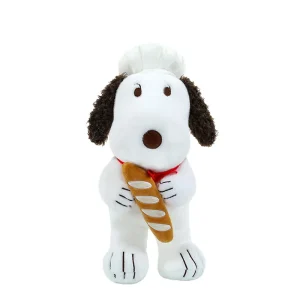 Snoopy som hund gosedjur i mjuk kockutstyrsel, stor modell, 45–80 cm