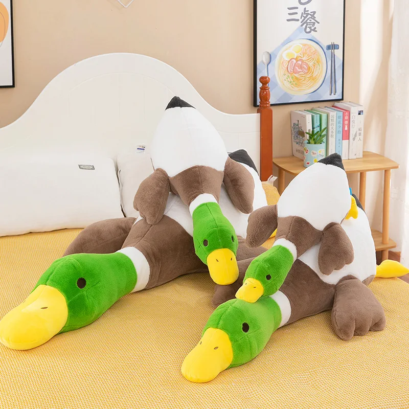 Kawaii anka gosedjur, stor mjuk sovkudde med gåsdesign, som present, 70–115 cm 2 Kawaii anka gosedjur, stor mjuk sovkudde med gåsdesign, som present, 70–115 cm - Bild 2