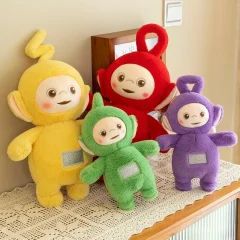 Teletubbies-gosedjur på med flera figurvarianter i gullig, tecknad kawaii-stil, 30 cm