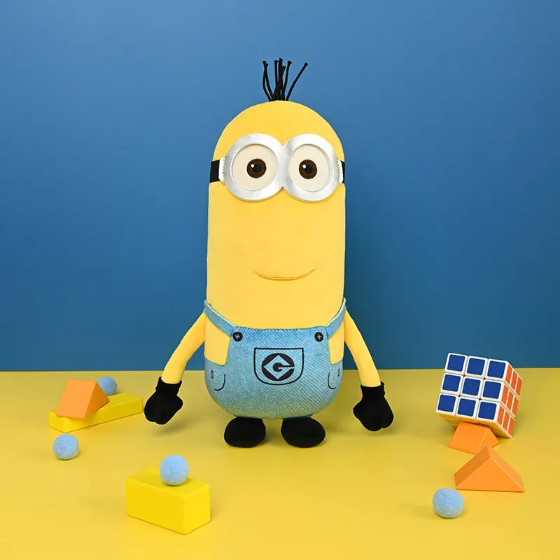 Bob gosedjur från Minions, mjuk klassisk samlarfigur, present vid födelsedag och jul 26 En Minions-Bob står som mjuk samlarfigur på display.