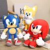 Sonic the Hedgehog gosedjur, med Amy Rose, Knuckles och Tails i tecknad stil, 30 cm 15 Sonic the Hedgehog gosedjur, med Amy Rose, Knuckles och Tails i tecknad stil, 30 cm