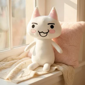 Inoue Toro katt gosedjur som stor vit animefigur och kramkudde för kramar, 80–110 cm 13 Inoue Toro katt gosedjur som stor vit animefigur och kramkudde för kramar, 80–110 cm