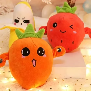 Alternative view of Bananformat gosedjur i kawaii-stil med musik, beatljud och induktionsaktivering