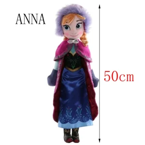 Frozen-karaktärer gosedjur, Snowman och Princess, elsa anna olaf pokémonfigurer