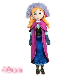 Frozen 2-karaktärer gosedjur som mjuka dockor i snödrottnings- och prinsessstil