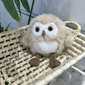 Uggla gosedjur, Adorable och Funny, sött charmigt skojigt rund, 20 cm 10 Uggla gosedjur, Adorable och Funny, sött charmigt skojigt rund, 20 cm