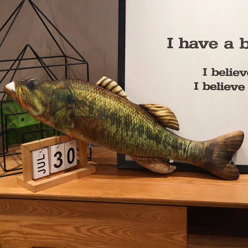 Carp gosedjur som mjuk plyschkudde med naturtrogen, skämtsam fiskdesign, 40–100 cm 8 Carp gosedjur som mjuk plyschkudde med naturtrogen, skämtsam fiskdesign, 40–100 cm - Bild 8