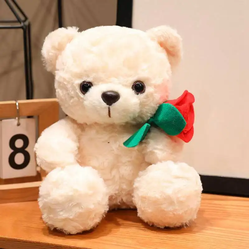 Björn gosedjur, kawaii och söt, blommor kärlekstema gullig stil 4 Björn gosedjur, kawaii och söt, blommor kärlekstema gullig stil - Bild 4