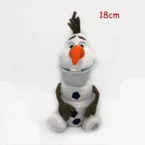 Frozen 2-karaktärer gosedjur som mjuka dockor i snödrottnings- och prinsessstil