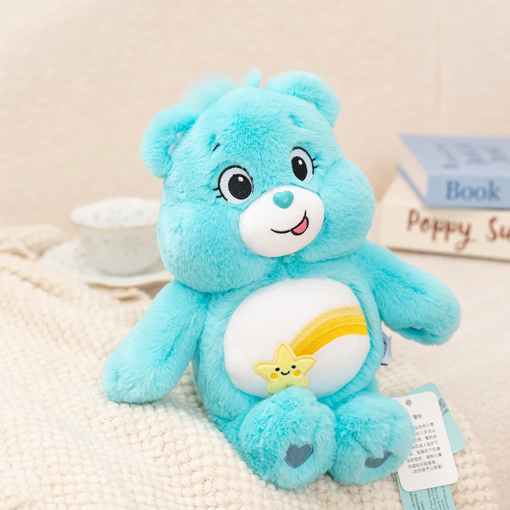Care Bears björn gosedjur med söt regnbågsdesign, tecknad stil och mjuk sovkudde, 33 cm 13 Care Bears björn gosedjur med söt regnbågsdesign, tecknad stil och mjuk sovkudde, 33 cm - Bild 13
