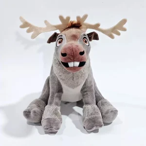 Gosedjur och dockor med Frozen-karaktärer i söt sittande form, cirka, 23 cm