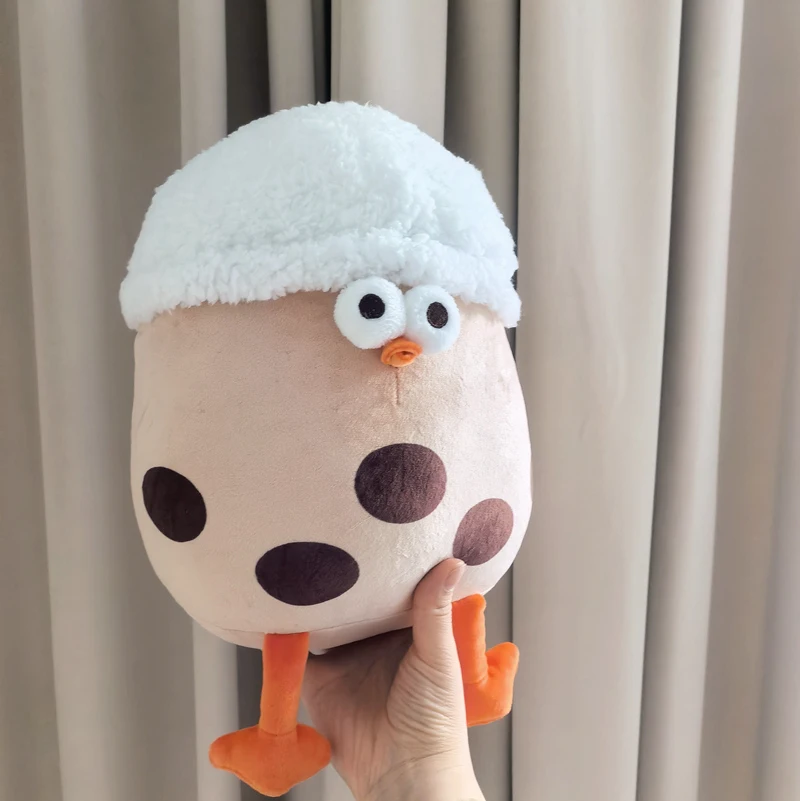 Kawaii kyckling gosedjur i mjölkteform, tecknad mjuk soffkudde och barnpresent 2 Kawaii kyckling gosedjur i mjölkteform, tecknad mjuk soffkudde och barnpresent - Bild 2