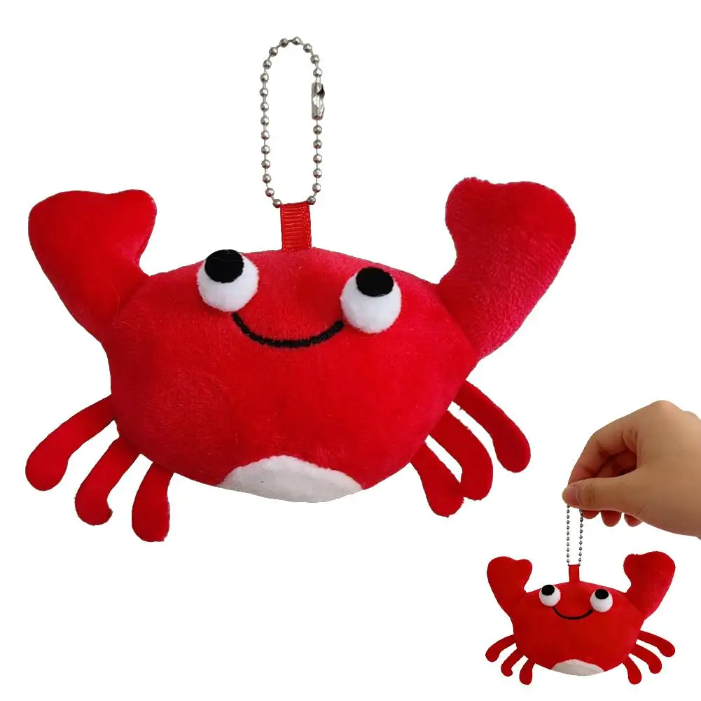 Kawaii-nyckelring med hummer- eller krabbmotiv, hänge för ryggsäck, väska och fest 7 Kawaii-nyckelring med hummer- eller krabbmotiv, hänge för ryggsäck, väska och fest - Bild 7