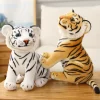 Tiger gosedjur som tigerkudde, Baby tiger design och mjuk, 23–33 cm 16 Tiger gosedjur som tigerkudde, Baby tiger design och mjuk, 23–33 cm