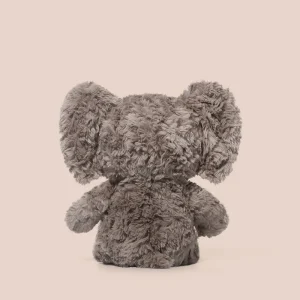 Elefant gosedjur som mjuk kawaii-inspirerad kudde, söt elefantunge på, 37 cm